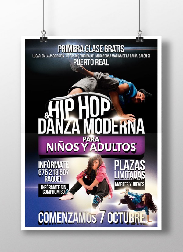 Clases HIP HOP y Danza moderna