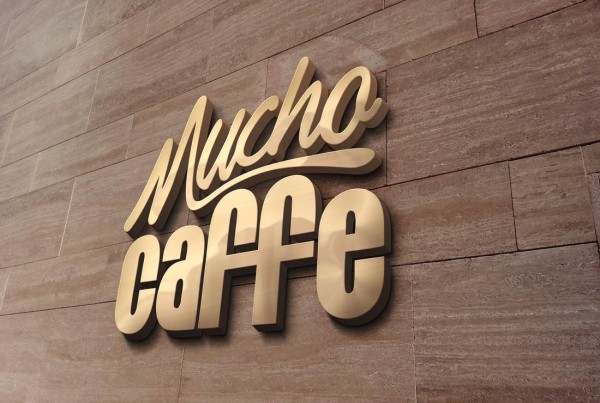 Logotipo Mucho Café
